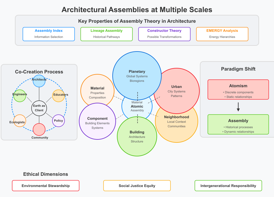 Architectural Assemblies at Multiple Scales Diagram
